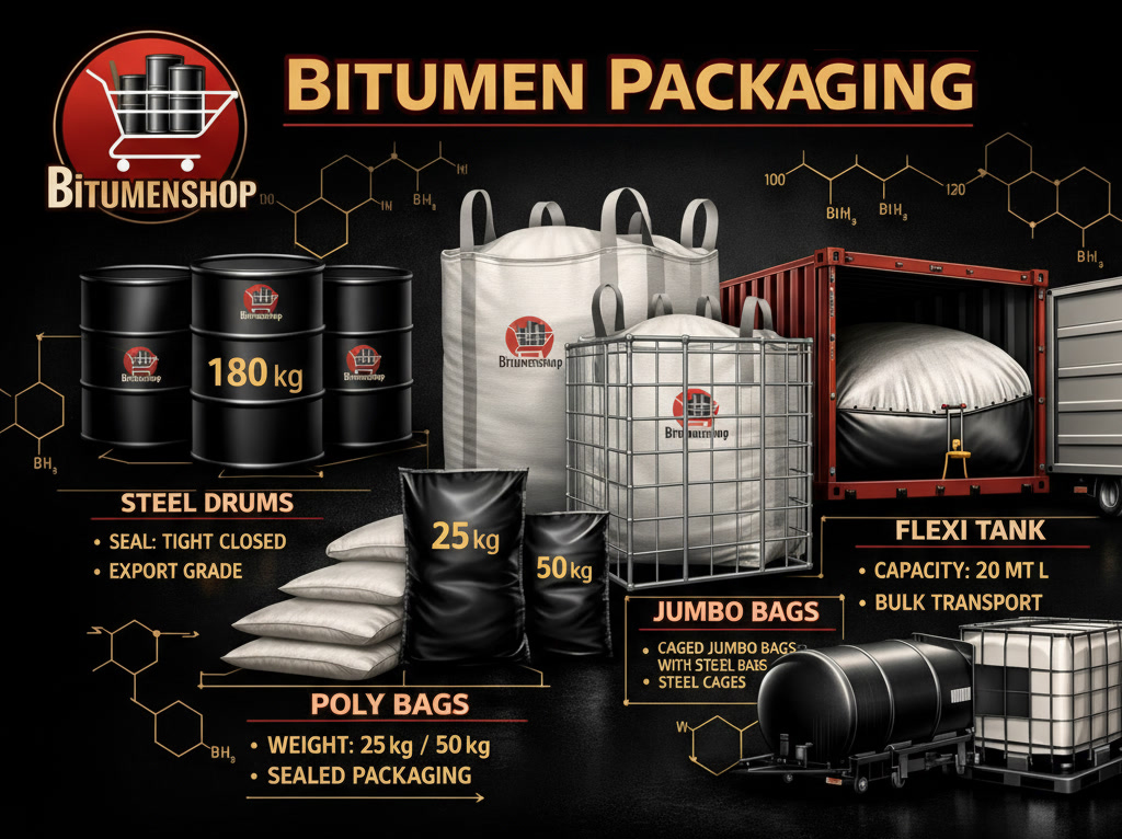 Bitumen packing